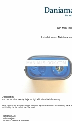 Daniamant Dan MR3 Installation And Maintenance Instructions