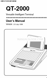 Casio QT-2000 User Manual