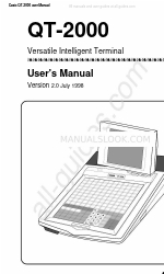 Casio QT-2000 User Manual