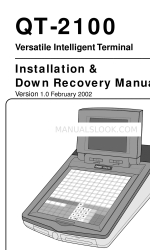 Casio QT-2100 Посібник з інсталяції та відновлення працездатності