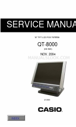 Casio QT-8000C Servicehandleiding