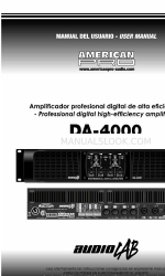 Audiolab DA-4000 Manuale