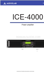 Audiolab ICE-4000 Manuel de l'utilisateur