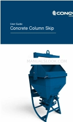 Conquip Concrete Column Skip 1500 Kullanıcı Kılavuzu