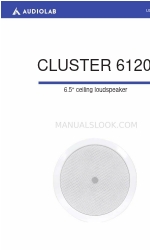 Audiolab CLUSTER 6120 Panduan Pengguna