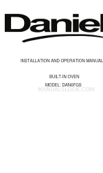 Daniela DAN6FGS Installation And Operation Manual