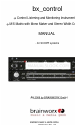 Brainworx bx_control Manual Manual