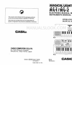 Casio Magical Light ML-1 Manuel d'utilisation