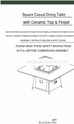 Bramblecrest ASMCDT3FPC Instrucciones de montaje y manual de seguridad