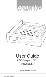 Addonics Technologies AE25SNSP Benutzerhandbuch