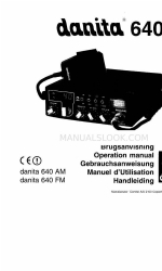 Danita 640 FM Bedieningshandleiding