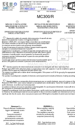 Casit MC300/R Aplicação. Manual de instalação e manutenção