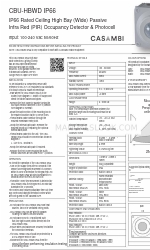 DANLERS CBU-HBWD IP66 BK Manual