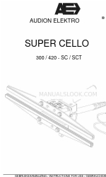 Audion Elektro SUPER CELLO 420 SC Instructions For Use Manual