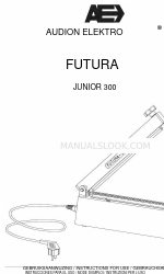 Audion Elektro FUTURA JUNIOR 300 Manual de instruções de utilização