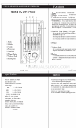 Belcat OPUS-4PH Manual do utilizador