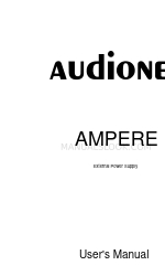 Audionet AMPERE Benutzerhandbuch