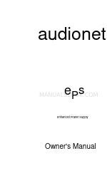 Audionet EPS Manual do Proprietário