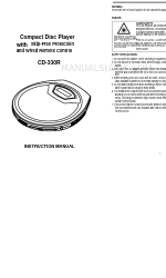 Audiophase CD-330R Руководство по эксплуатации