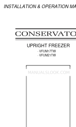 Conservator VFUM17TW Manual de instalación y funcionamiento