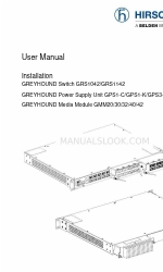 Belden Hirschmann GREYHOUND GMM32 Manual del usuario