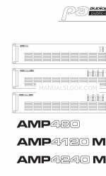 audiophony AMP4240 MKII Panduan Pengguna