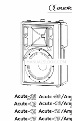 audiophony Acute-08 Panduan Pengguna