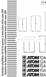 audiophony Atom15ASUB 사용자 설명서