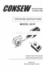 Consew 501P Kullanım Talimatları Kılavuzu