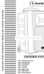 audiophony CROSSER-180 Manual del usuario