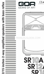 audiophony GOA SR10A Manuale d'uso