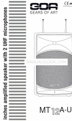 audiophony MT12A-UHF User Manual