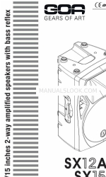 audiophony SX12A Manuel de l'utilisateur