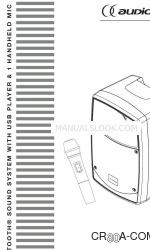 audiophony CR80A-COMBO Руководство пользователя