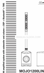 audiophony MOJO1200LINEevo Panduan Pengguna