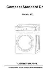 Consolidated Brands 860 Instrukcja obsługi