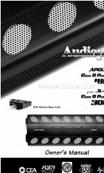 Audiopipe APCL-3000ID Owner's Manual