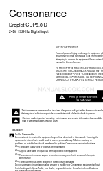 Consonance Droplet CDP5.0D Panduan Pengguna