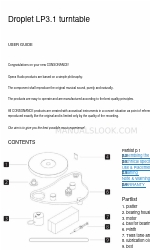 Consonance Droplet LP3.1 Kullanıcı Kılavuzu