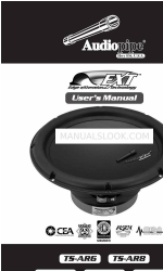 Audiopipe TS-AR10 Panduan Pengguna