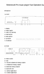 Consonance Reference8 Pro Panduan Pengoperasian