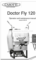 Casotti Doctor Fly 120 Manuale di funzionamento e manutenzione