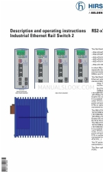 Belden HIRSCHMANN RS2-3TX/2FX EEC 説明と取扱説明書