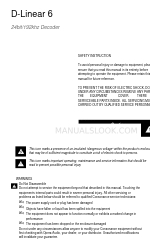 Consonance D-Linear 6 Manuale d'uso