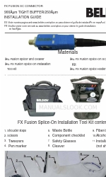 Belden FX FUSION SC CONNECTOR Installation Manual