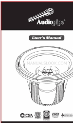 Audiopipe TXX-SQ1555 User Manual