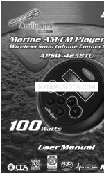 Audiopipe APSW-425BTU Manuale d'uso