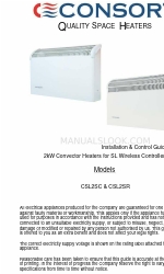 Consort CSL2SC Manuale di installazione e controllo