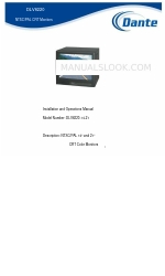 Dante DLV6220-14-21 Installations- und Betriebshandbuch