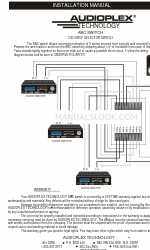 Audioplex ABC 설치 매뉴얼
